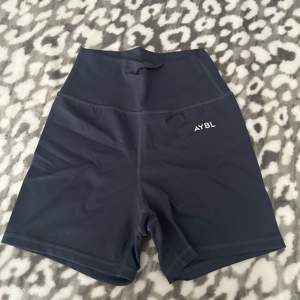 NAVY BLUE AYBL WORKOUT SHORTS